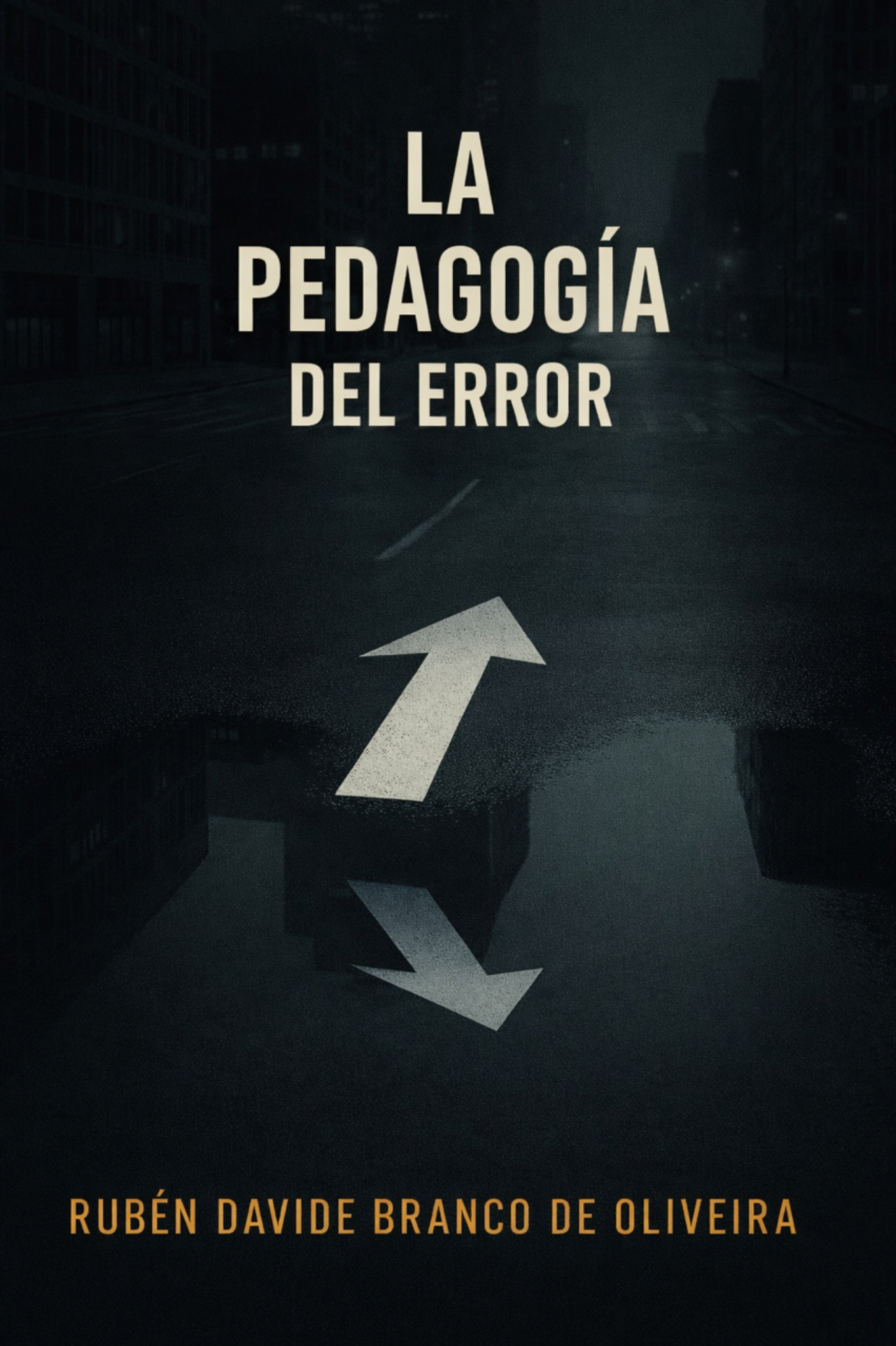 Portada de La pedagogía del error